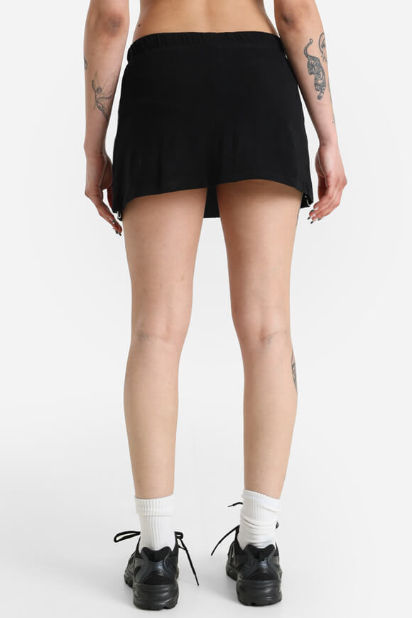 Minirock mit Innenshorts - Schwarz