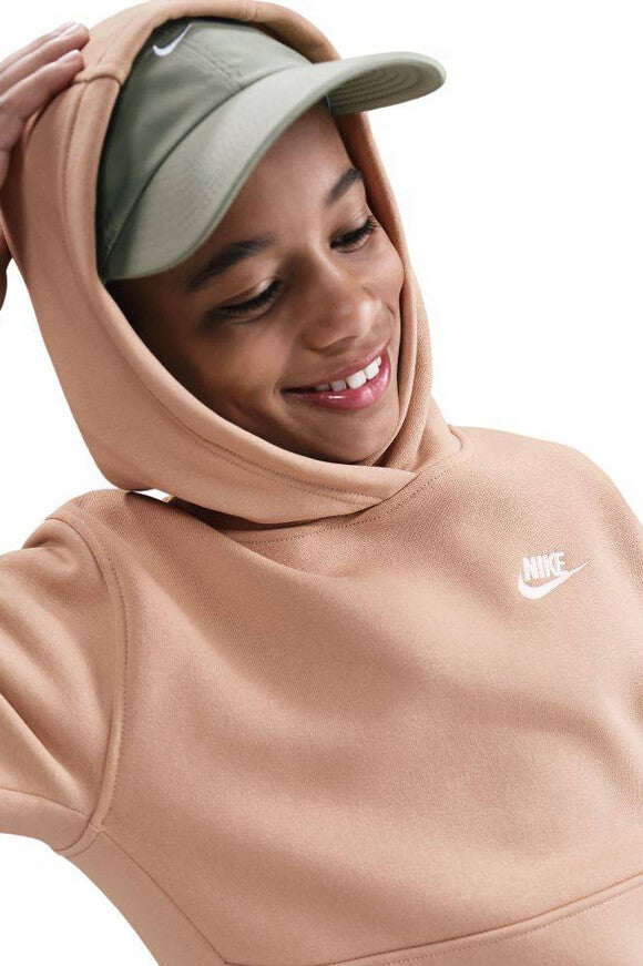 Club Fleece Kapuzensweatshirt - Beige