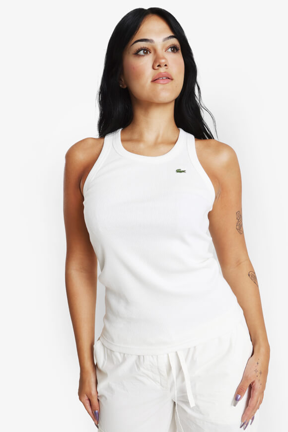 Ribbed tank top - Offwhite