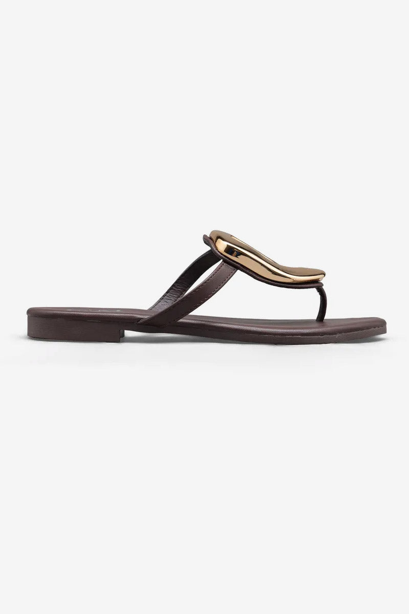 Flip Flops - Dark Brown