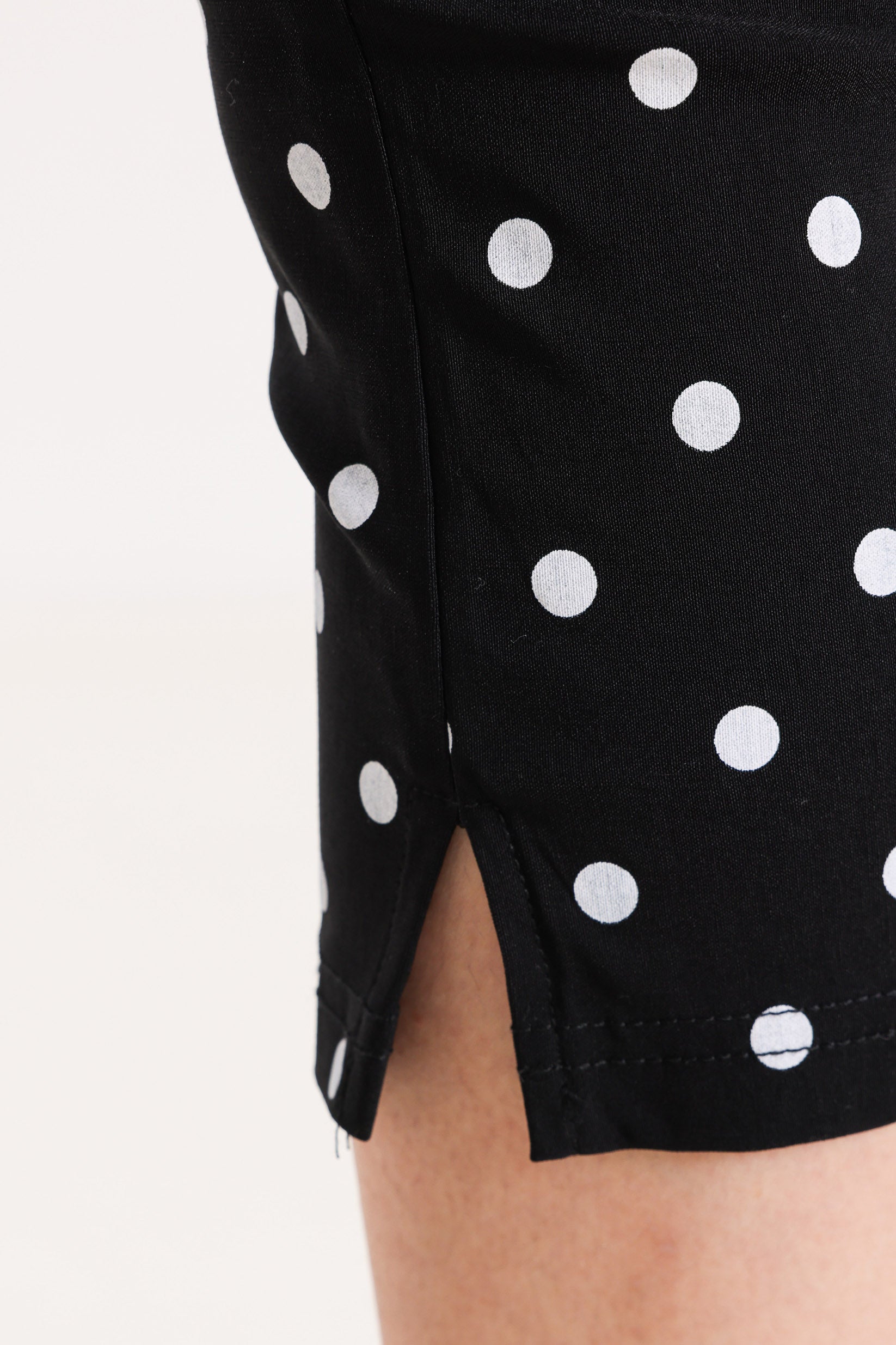 Pantalone capri - Nero + Bianco