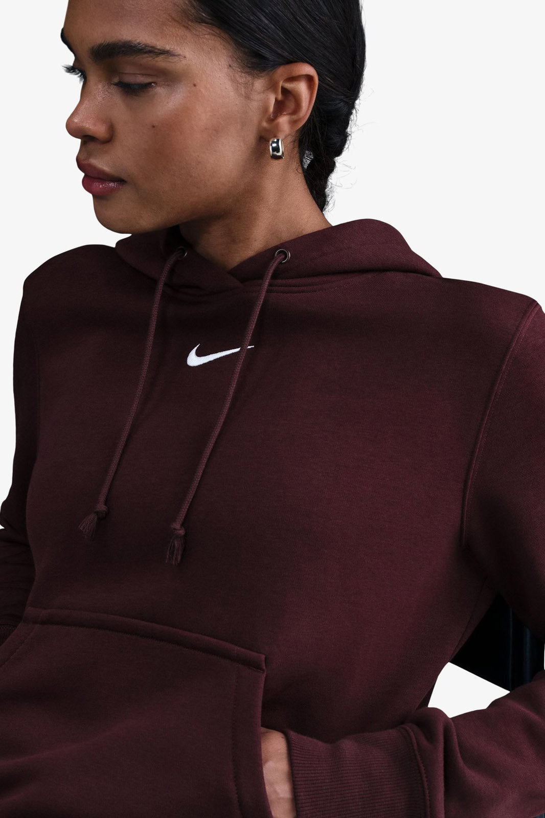 Sportswear Phoenix Fleece sweatshirt à capuchon - Burgundy Crush
