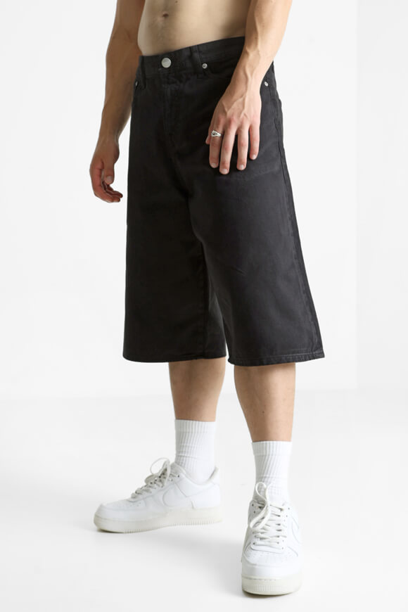 JPSTOWEN bermuda en jean - Black