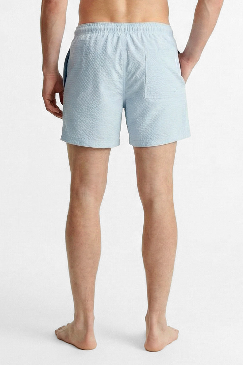 JPSTMAUI short de bain en seersucker - Celestial Blue