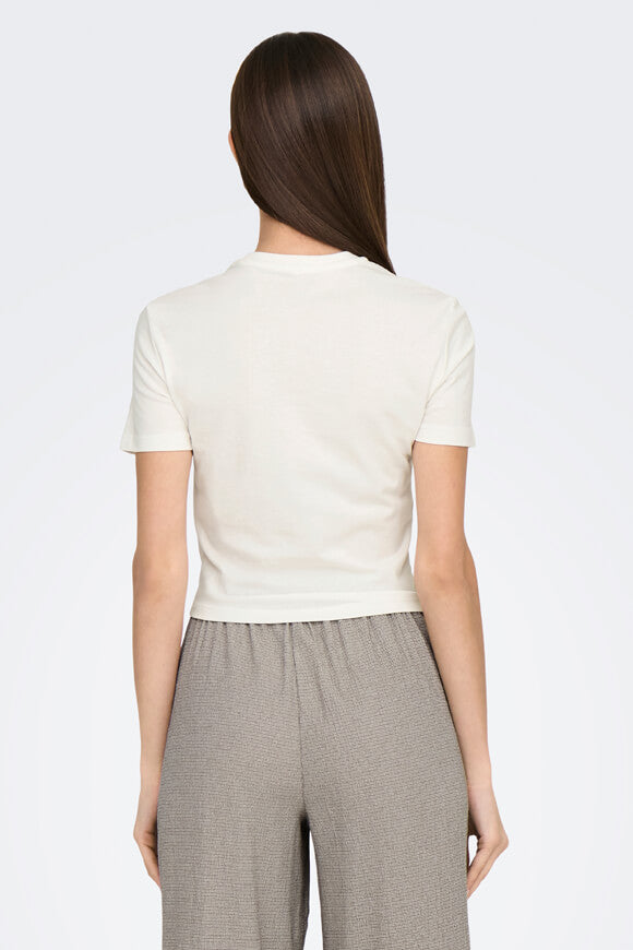 ONLKELLY Crop T-Shirt - Cloud Dancer