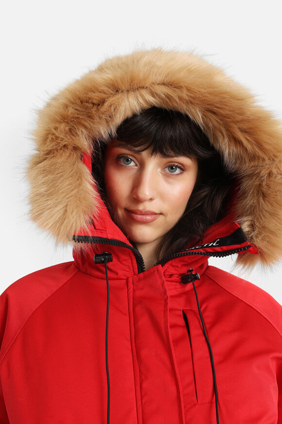 Bomber imbottito - rosso