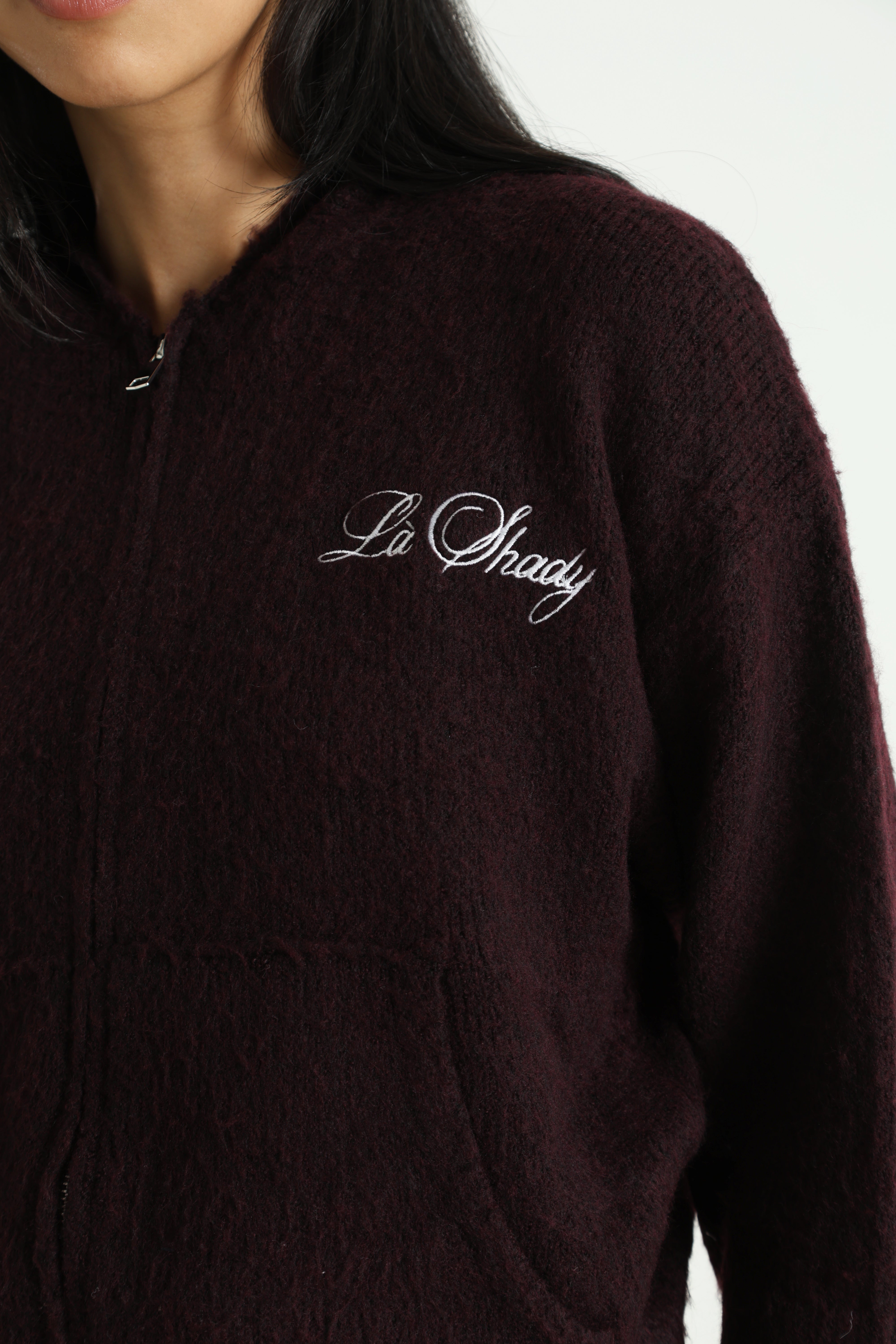 Cardigan oversize - Bordeaux