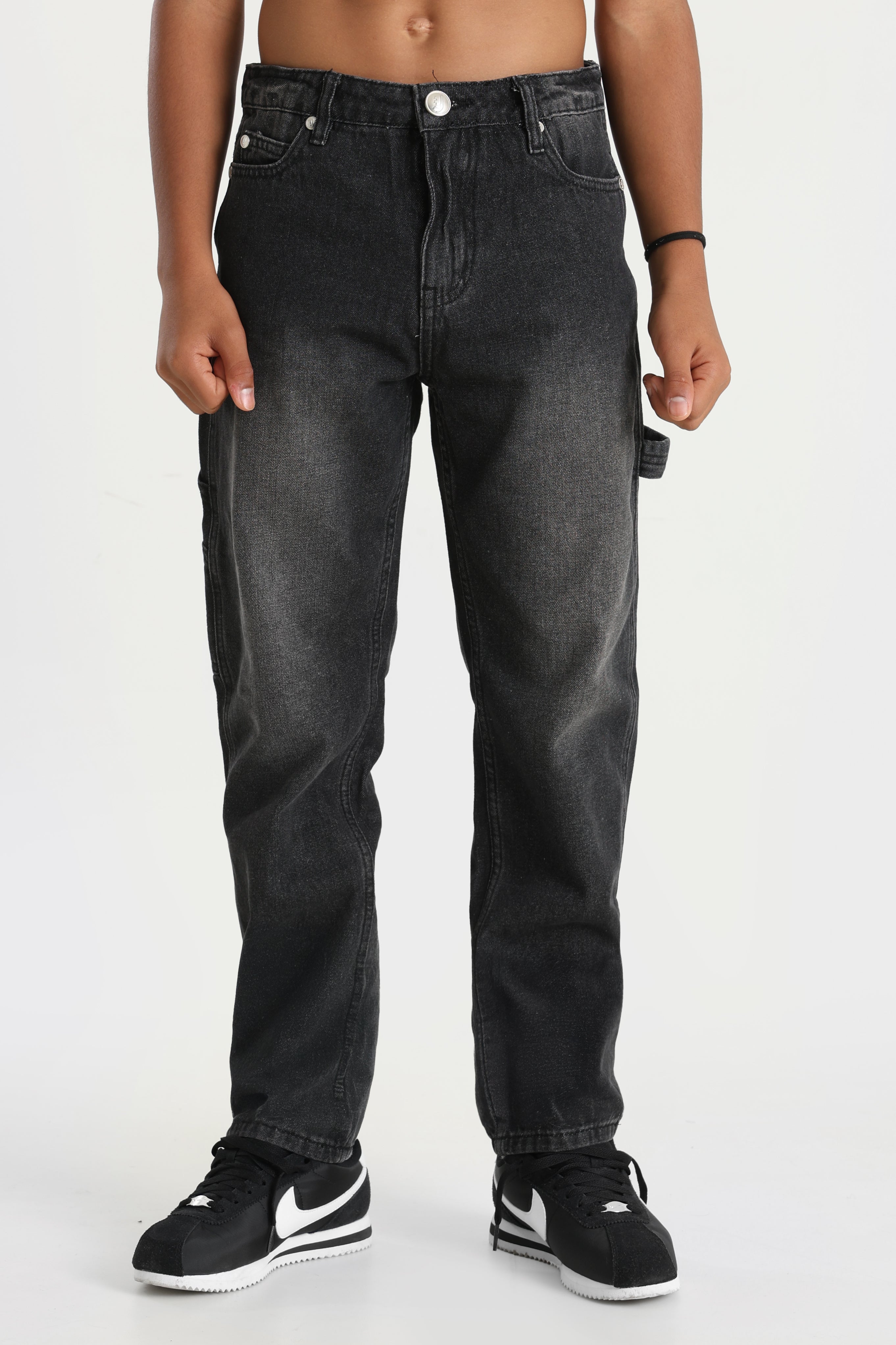 Jeans Baggy Fit - Denim noir
