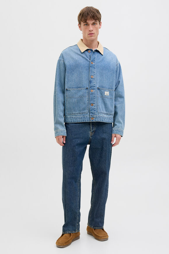 Eddie Jeans Loose Fit L32 - Blue Denim