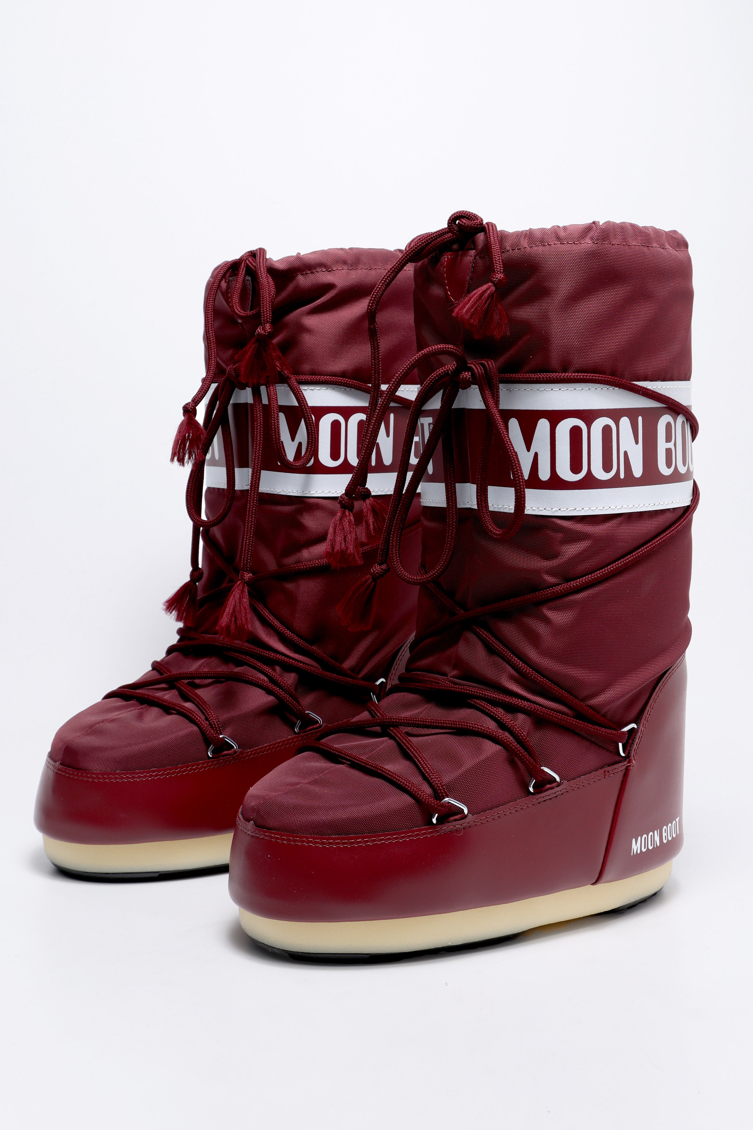 Icon Nylon Schneestiefel - Burgundy