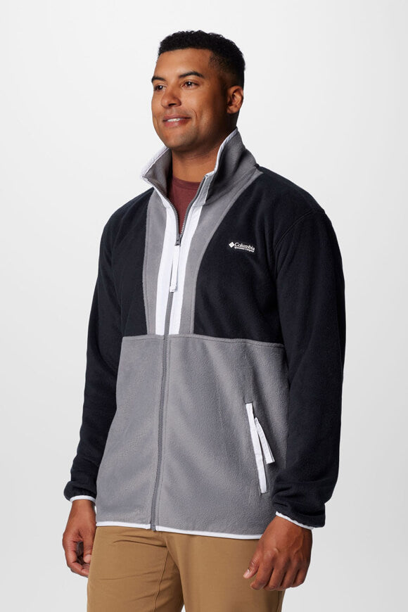 Backbowl II Fleecejacke - Black + Grey