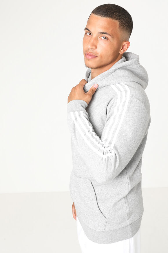 Kapuzensweatshirt - Medium Grau meliert