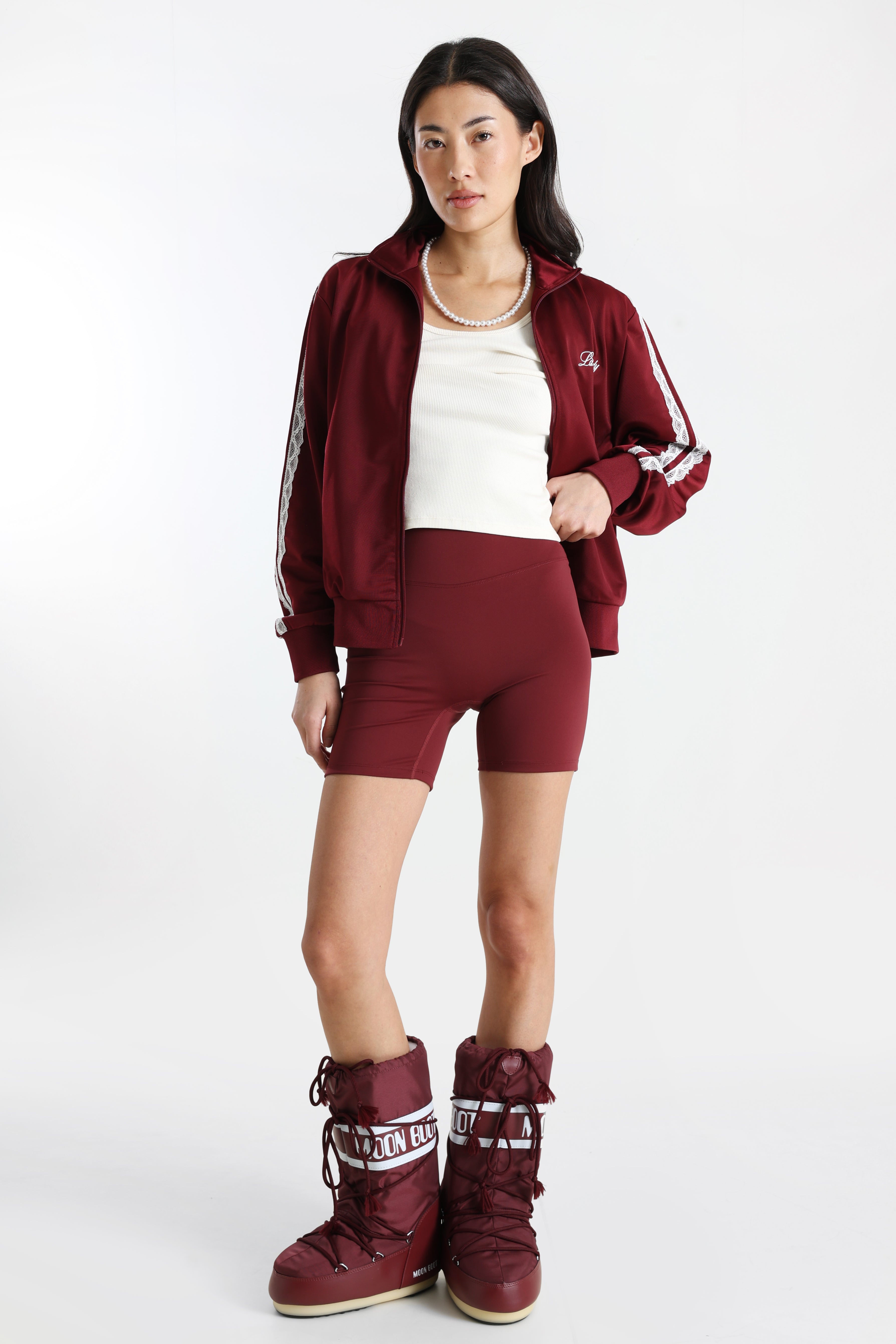 Radlerhose - Burgundy