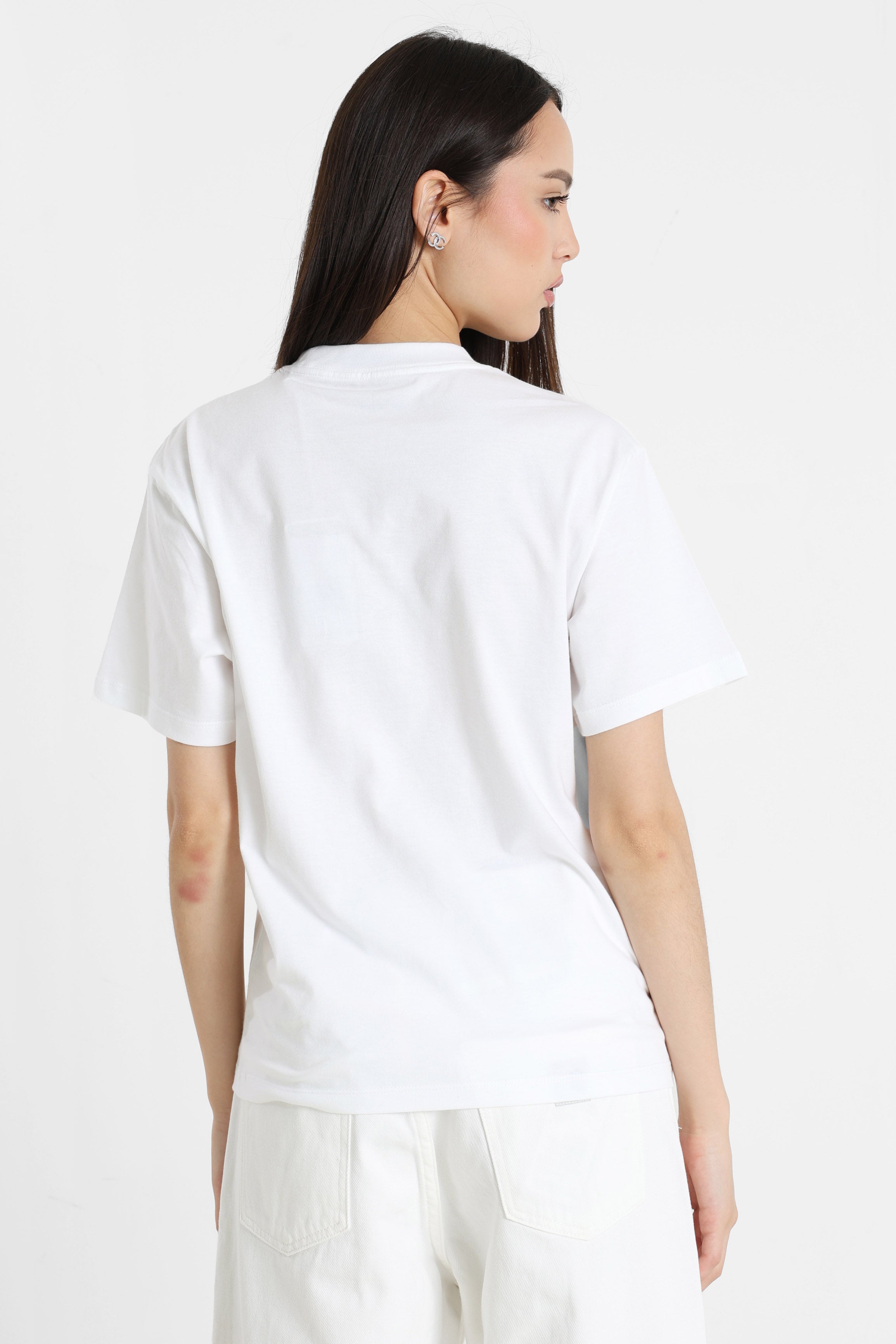 T-Shirt - White + Red