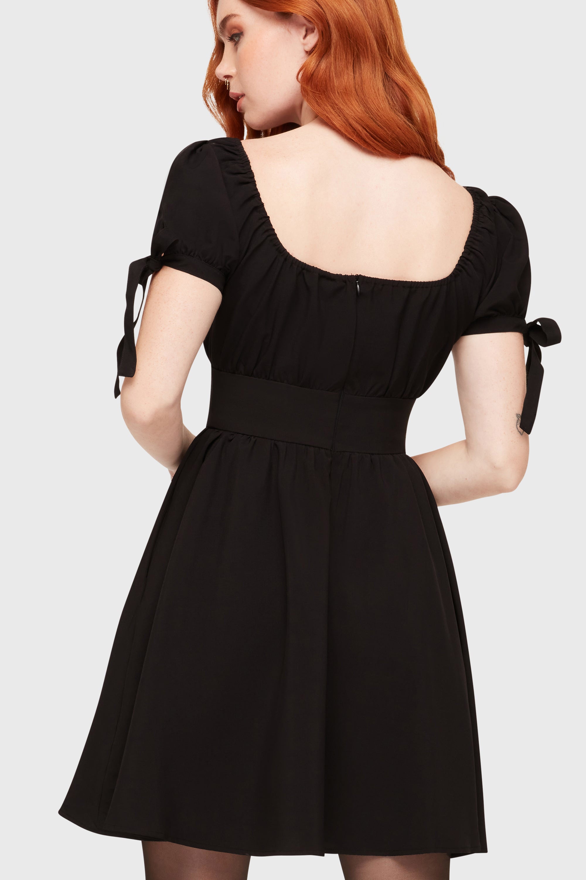 Grim Gretchen Minikleid - Black