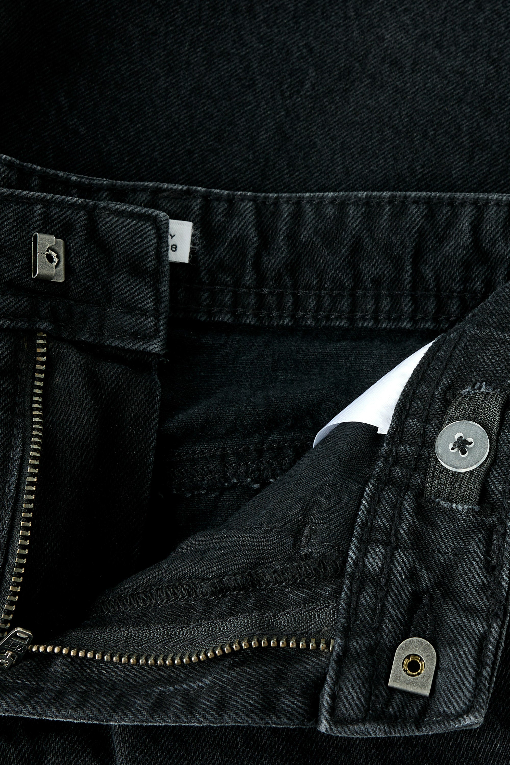 NKMBEN bermuda en jean - Black Washed