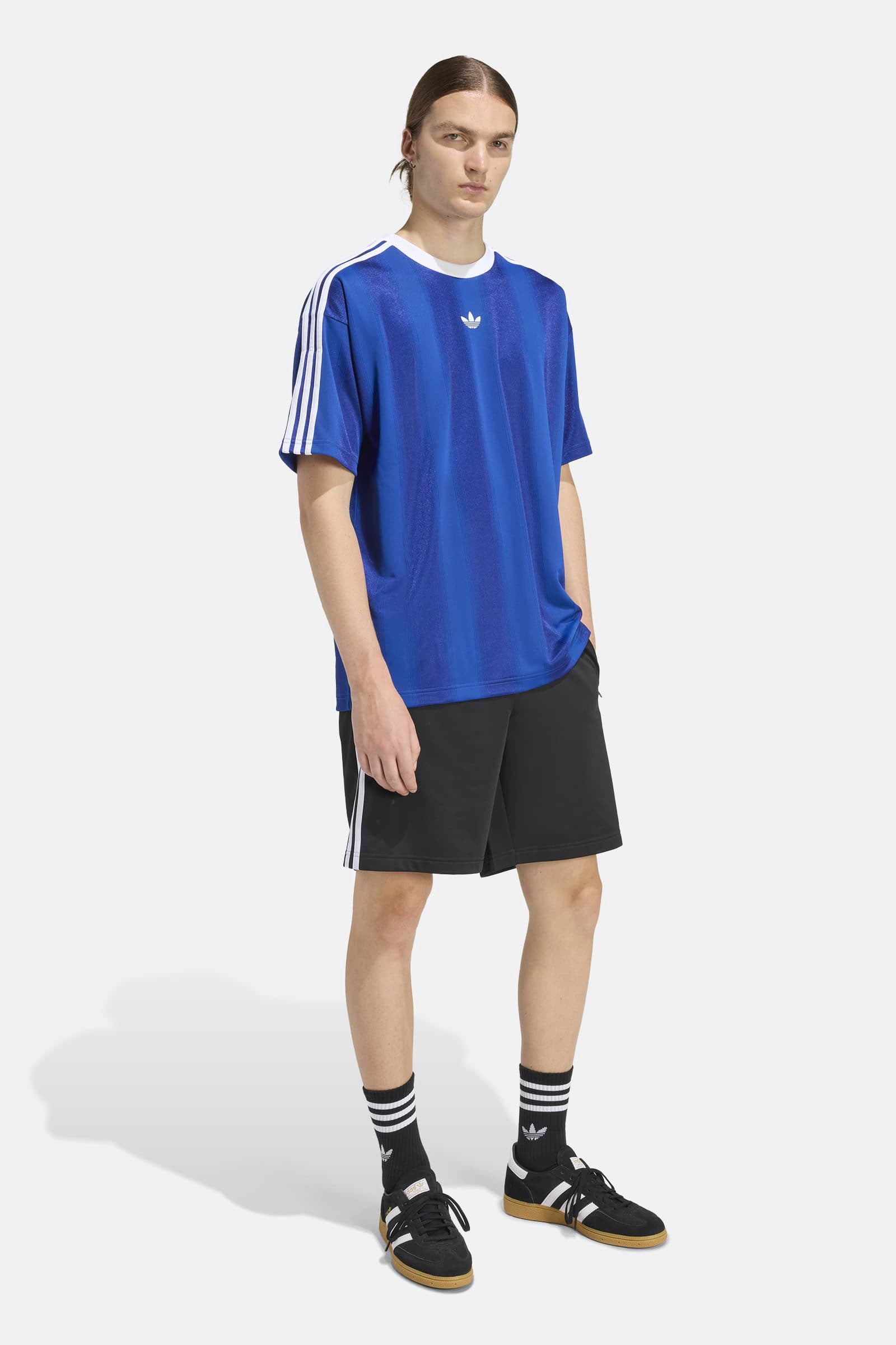 Jacquard Jersey T-Shirt - Collegiate Royal