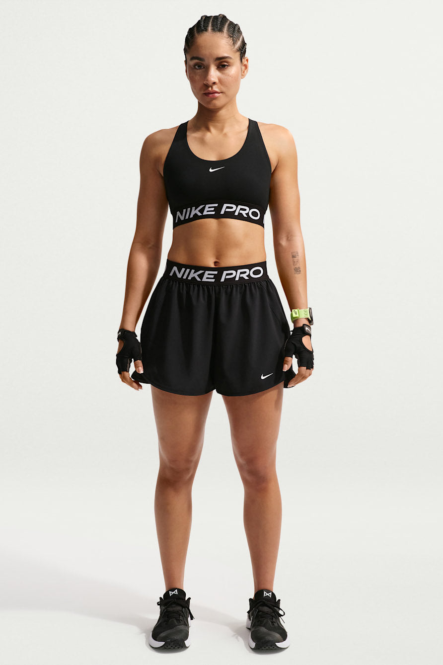 Sport-Bralette - Black + White