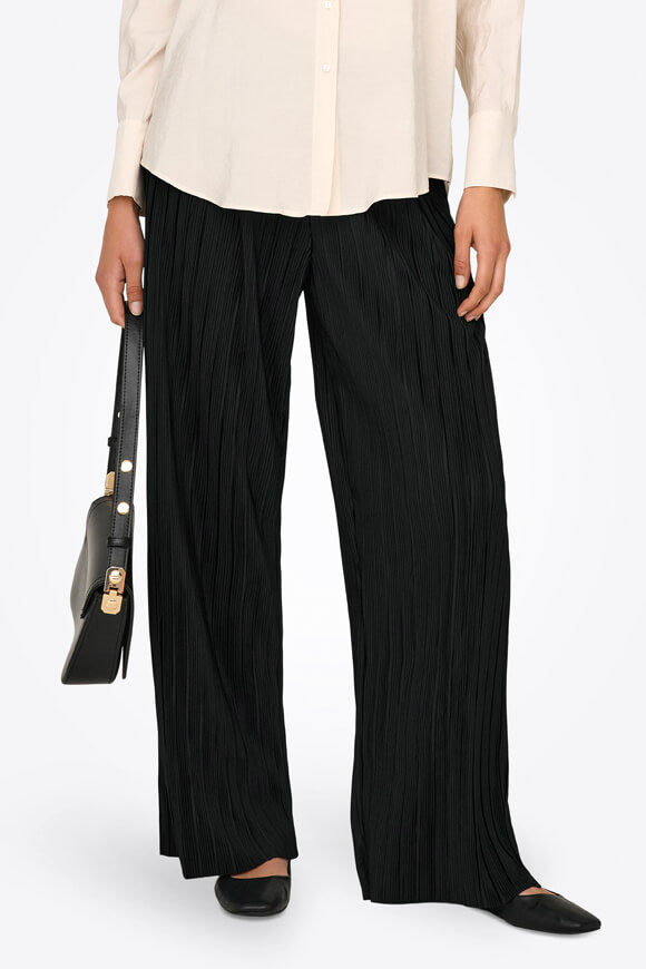 Ravenna pleated pants - Black