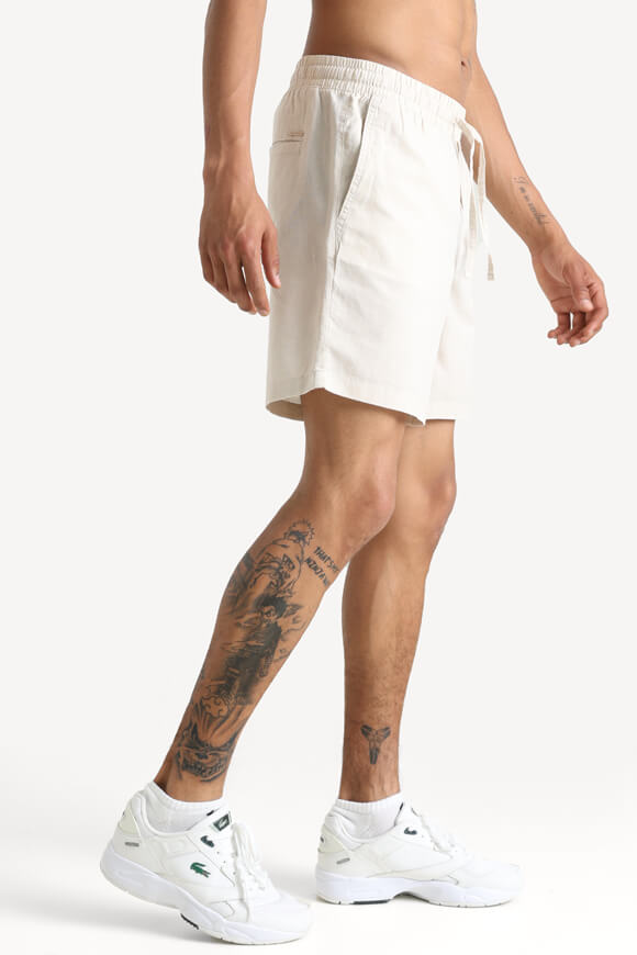JPSTJAIDEN short en lin - Feather Gray