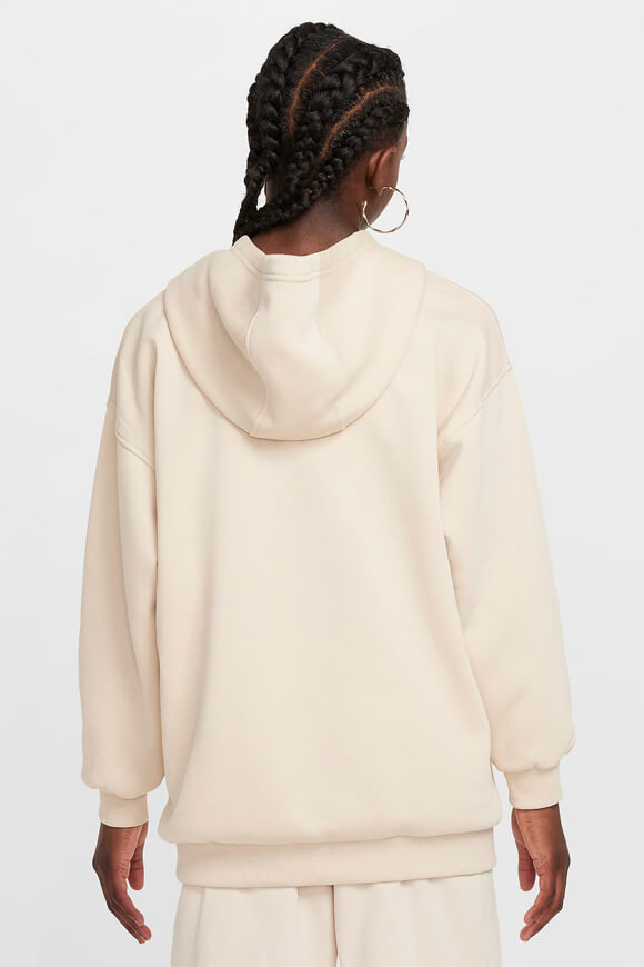 Sportswear Club Fleece oversized hooded sweatshirt - Sandrift