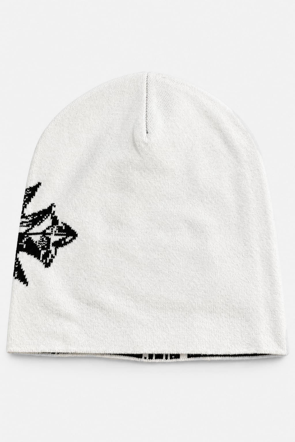 Beanie - Offwhite + Black