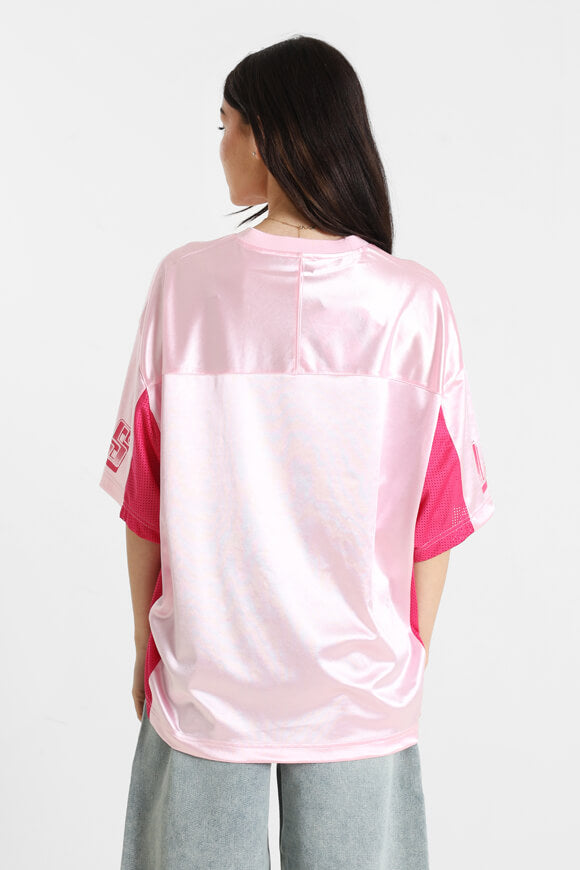 Satin oversize T-shirt - Pink