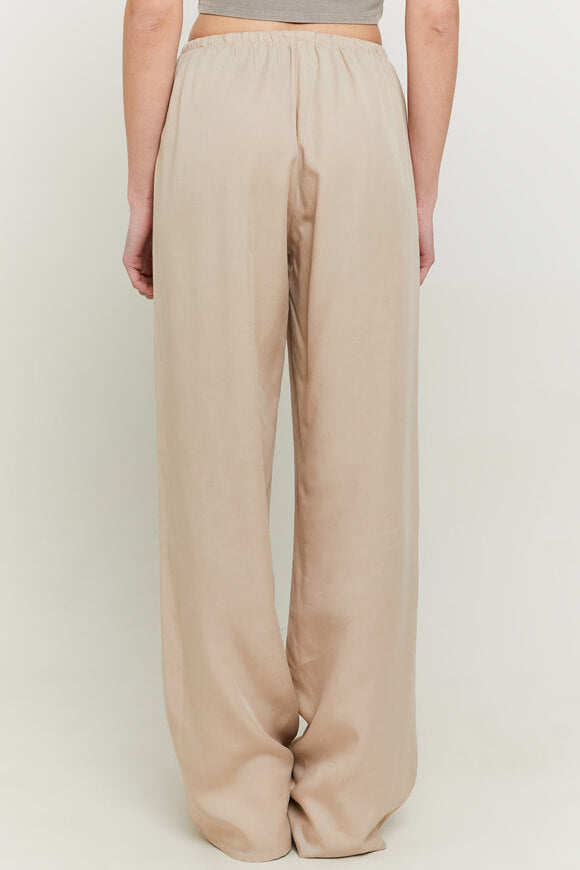Wide Leg Hose - Beige