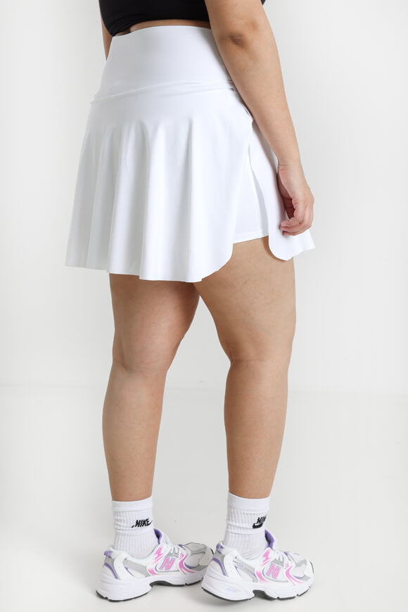 Minirock mit Innenshorts - Weiss