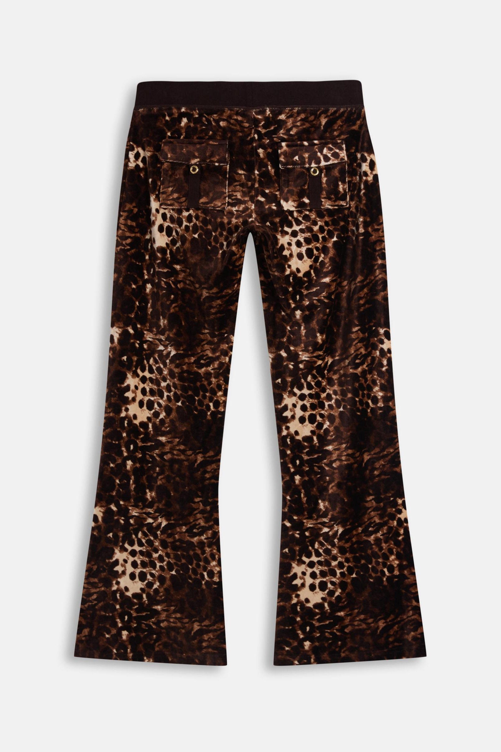 Samt Flare-Hose - Leo