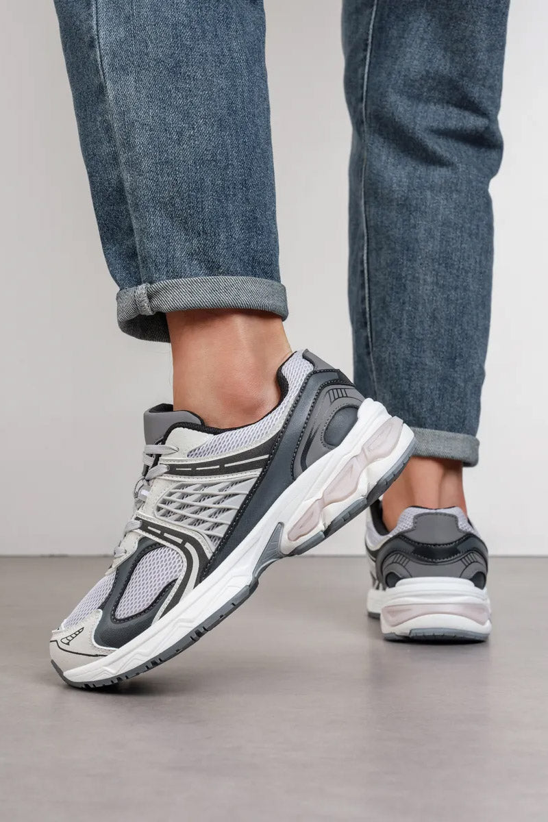 Sneaker - Anthracite + Grey