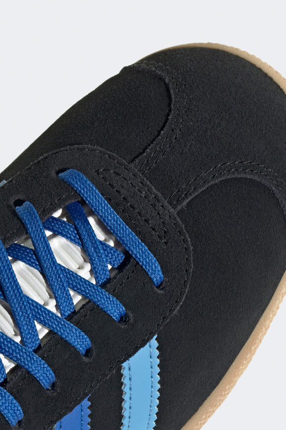 Gazelle Sneaker - Black + Blue