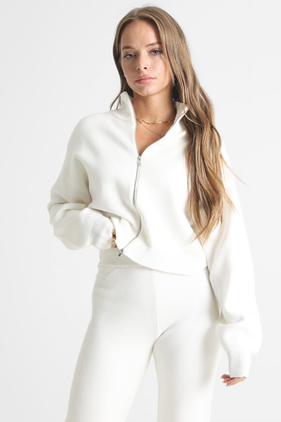 Strickjacke - Offwhite