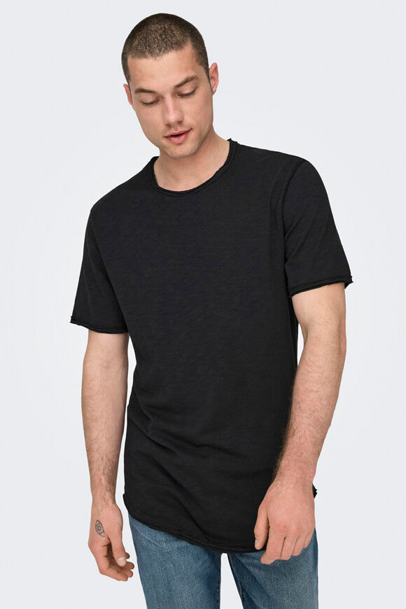 ONSBENNE LONGY T-Shirt - Black