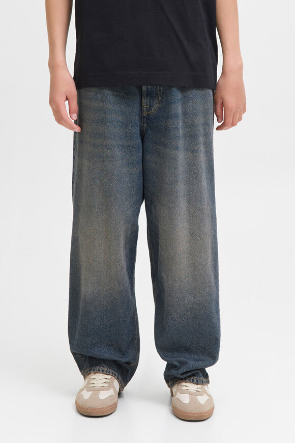JJIRON baggy fit jeans - Blue Denim