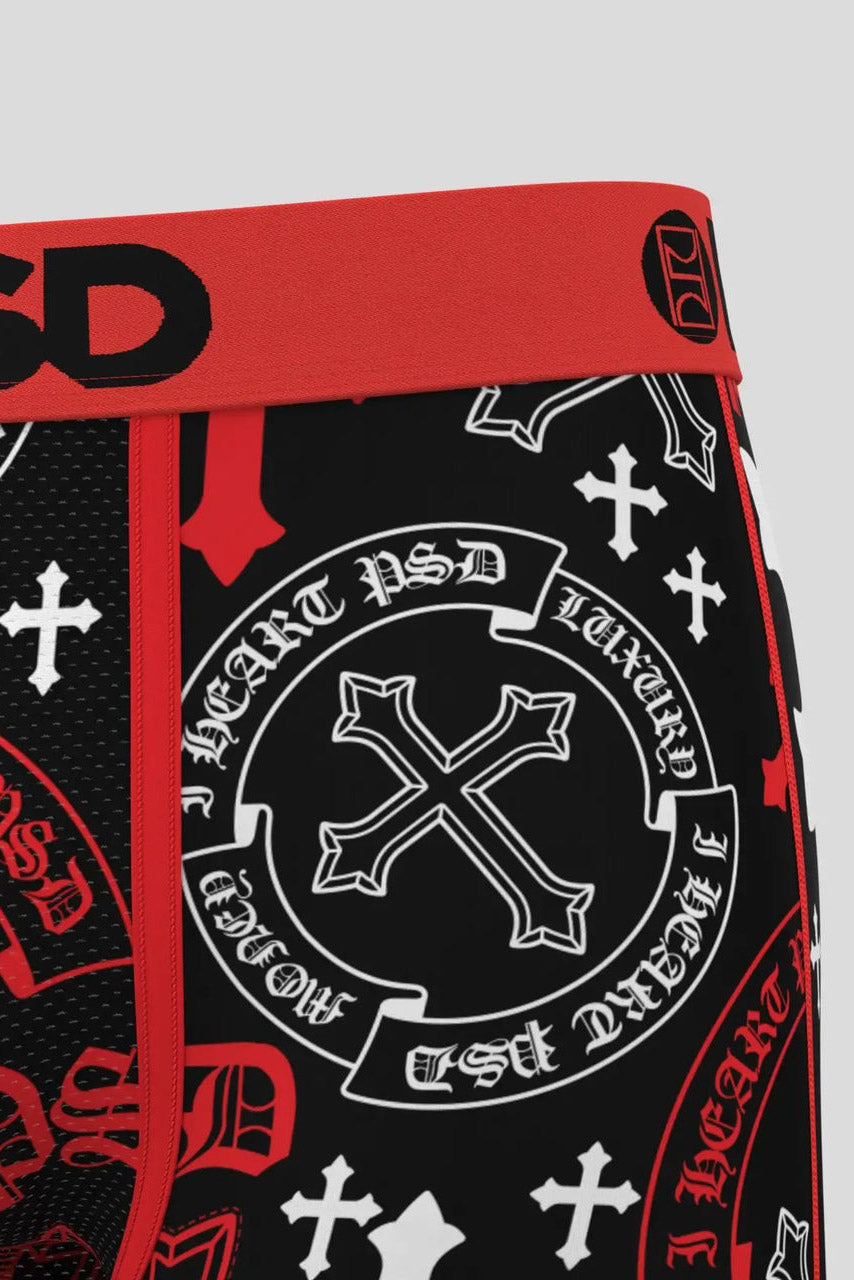 Boxer Sinner - Red + Black