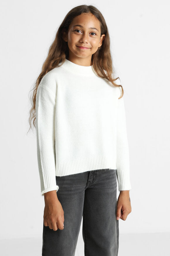Oversized knitted sweater - Ecru