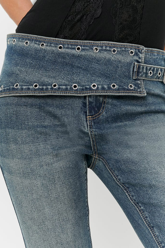 Jean flare - Blue Medium