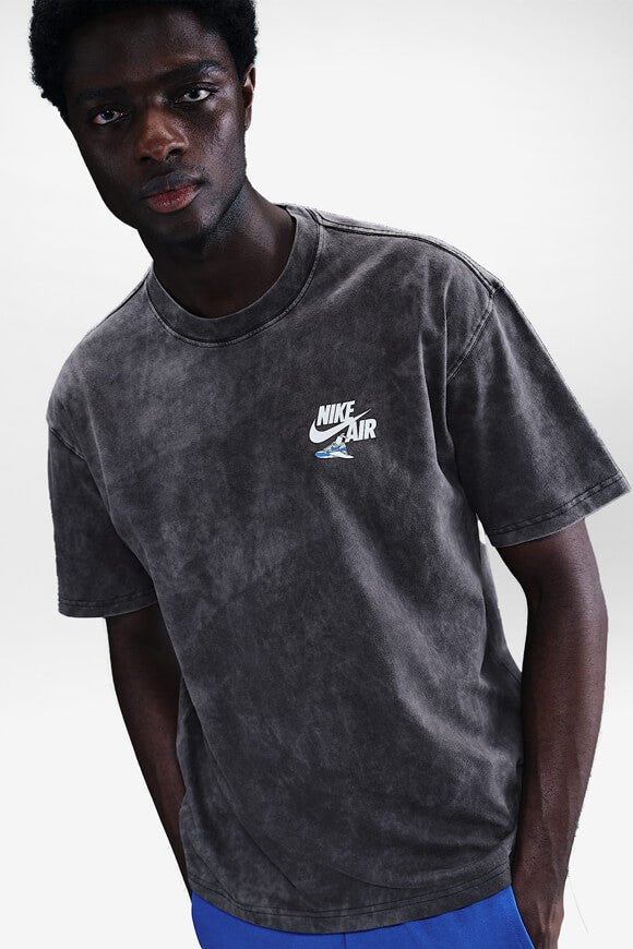 Loose-fitting T-Shirt - Black Heather