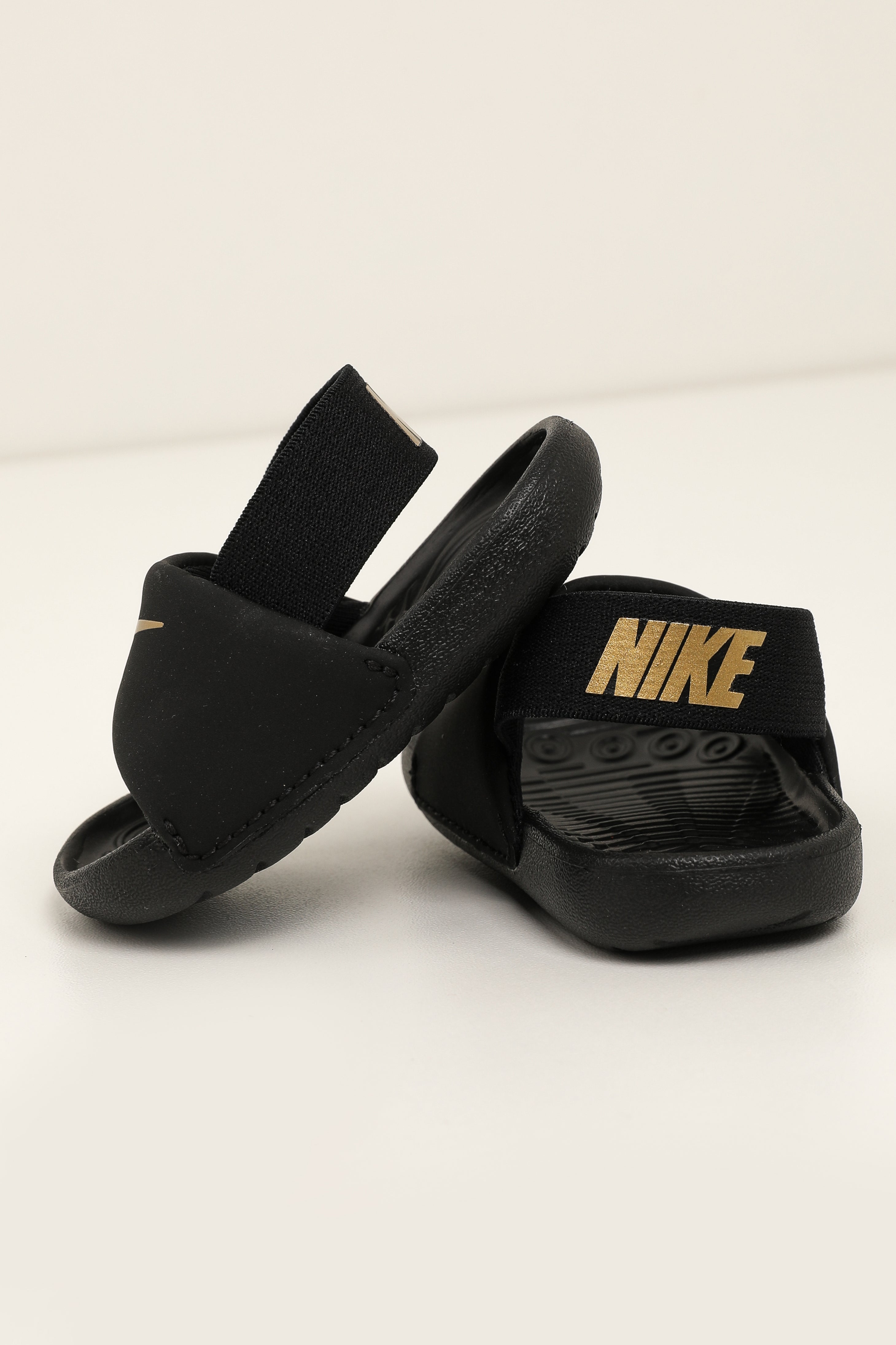 Sandali Kawa Baby - Nero + oro metallizzato