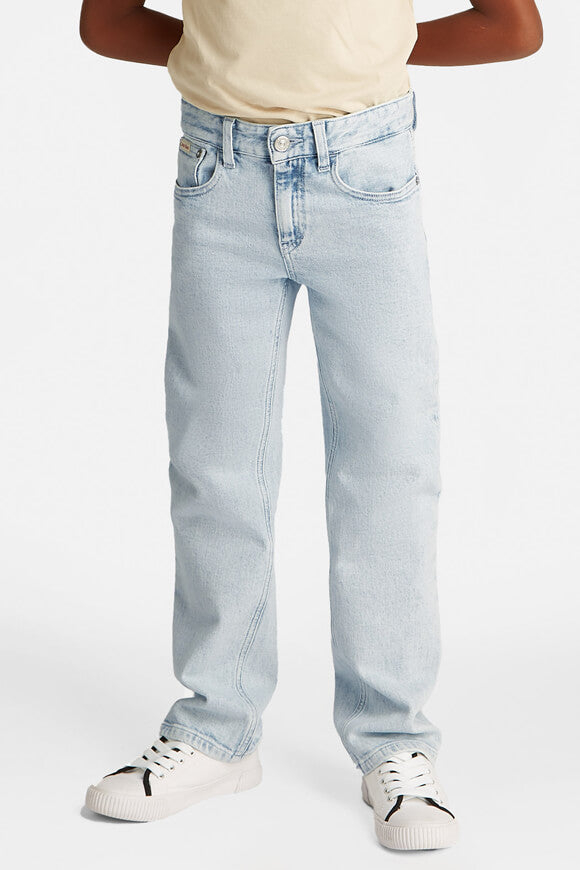 Straight Leg Jeans - Clean Sky Blue