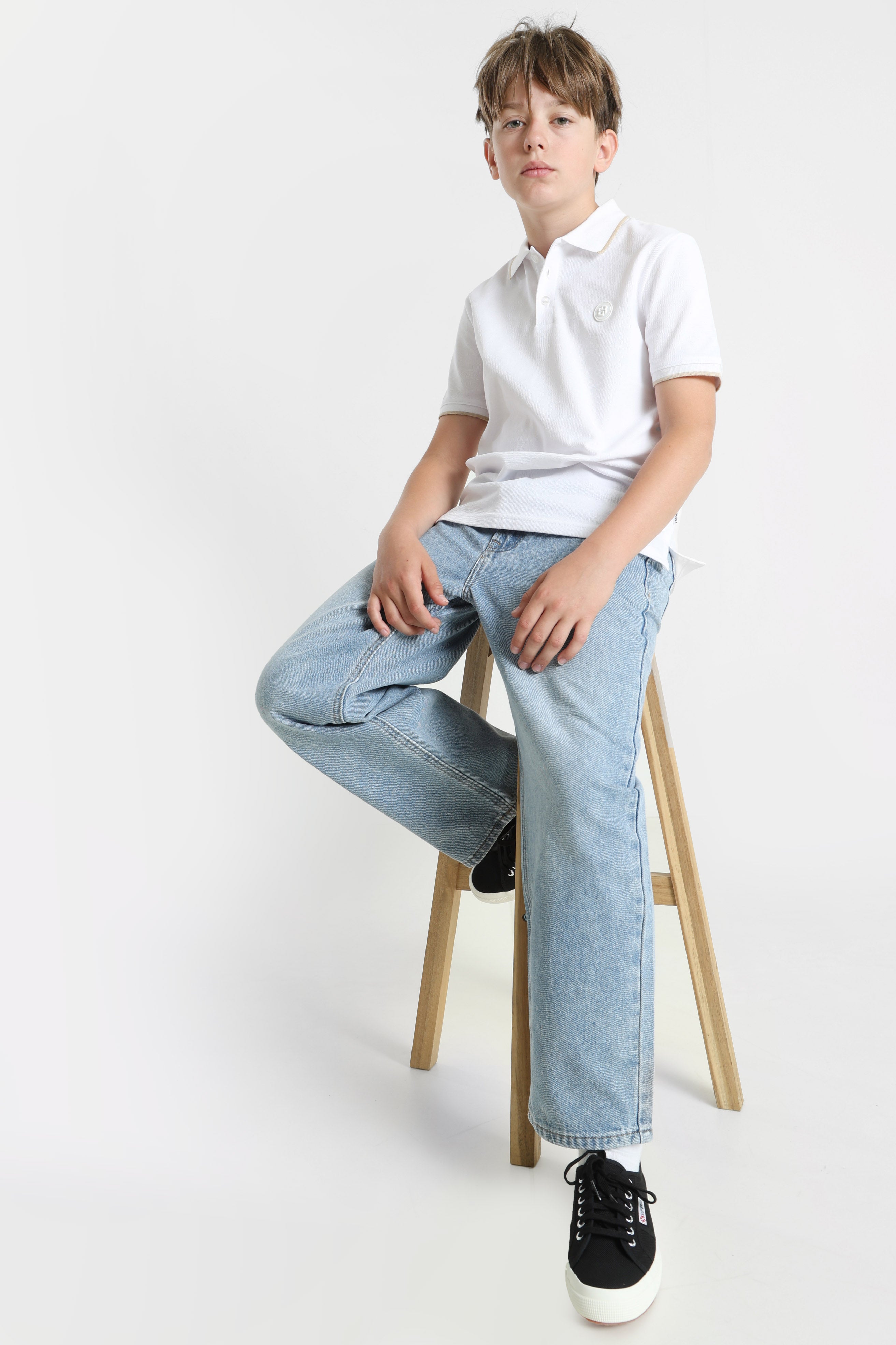Poloshirt - White