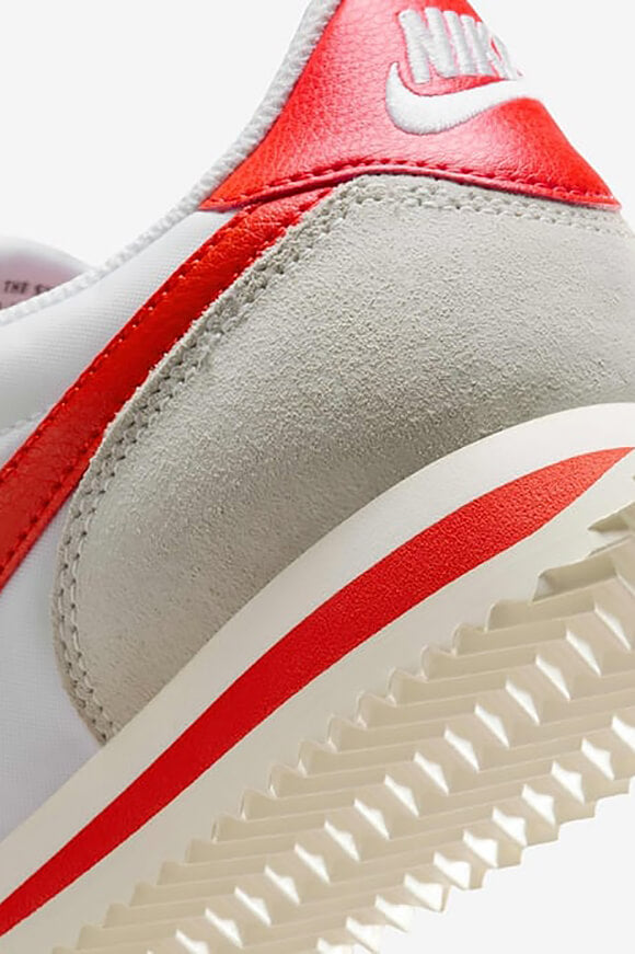 Cortez Sneaker - White + Picante Red + Sail