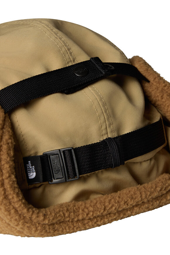 Berretto Trapper foderato Yumiori - Utility Brown + Khaki Stone