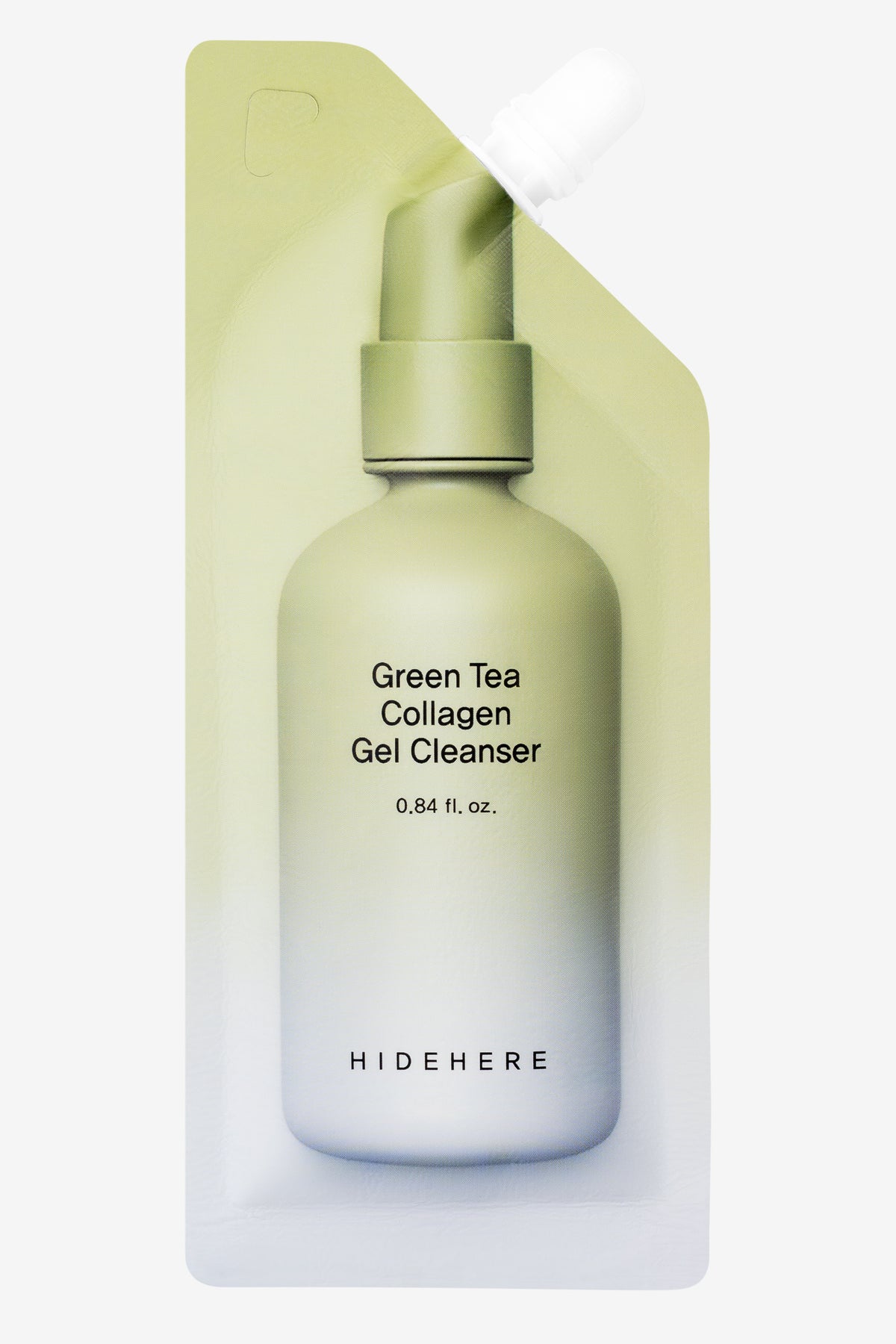 Gel detergente al collagene e tè verde - Green + Offwhite