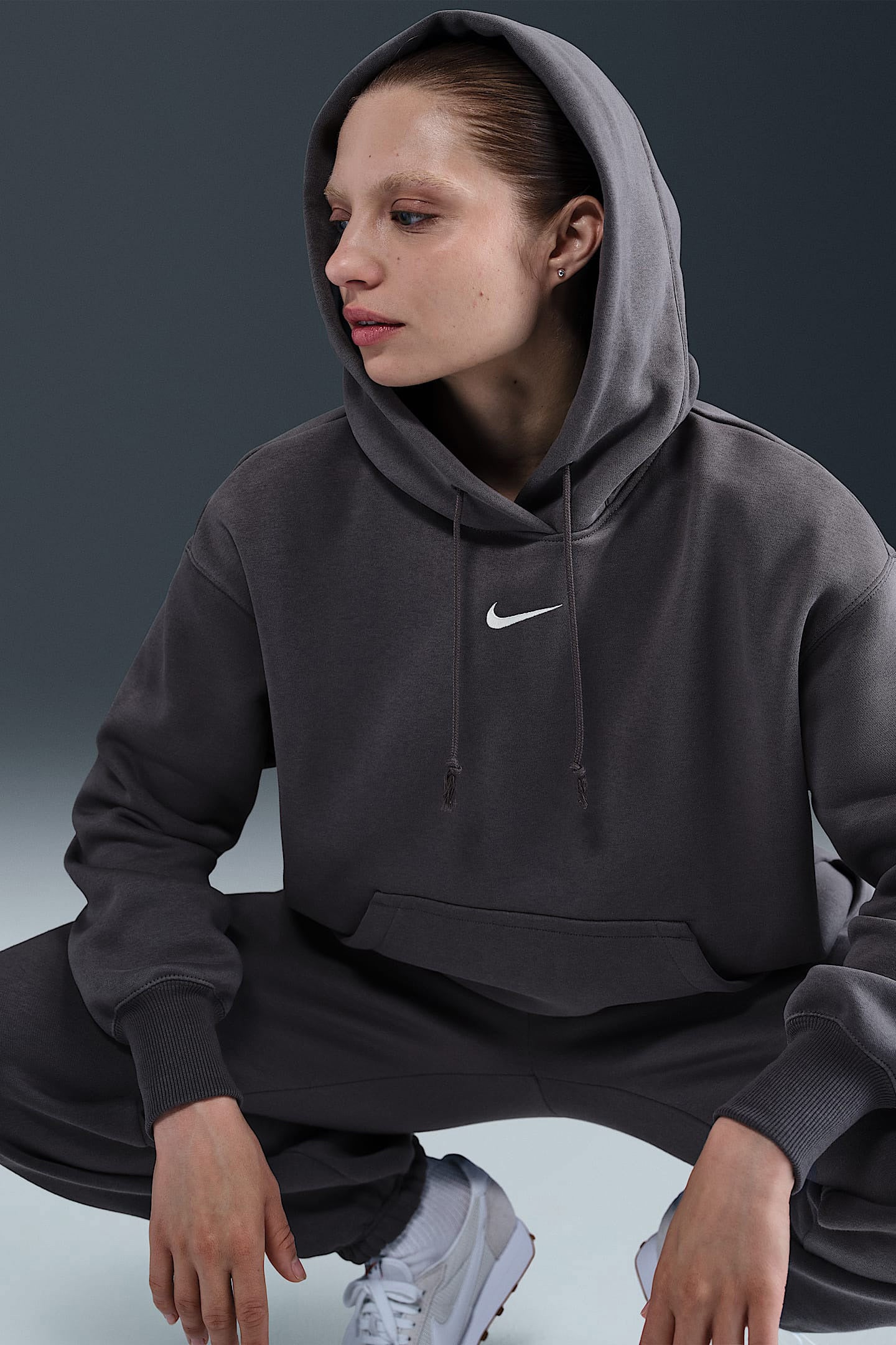 Sportswear Phoenix Fleece Oversize Kapuzensweatshirt - Thunder Grey