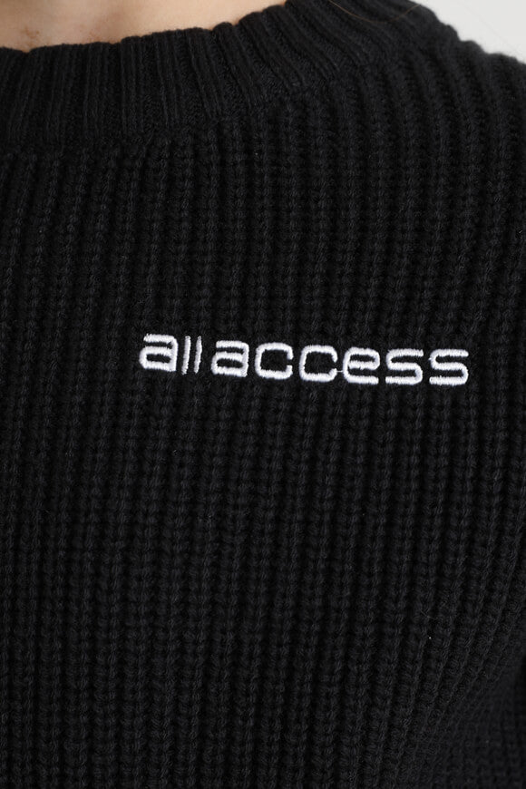 Strickpullover - Schwarz