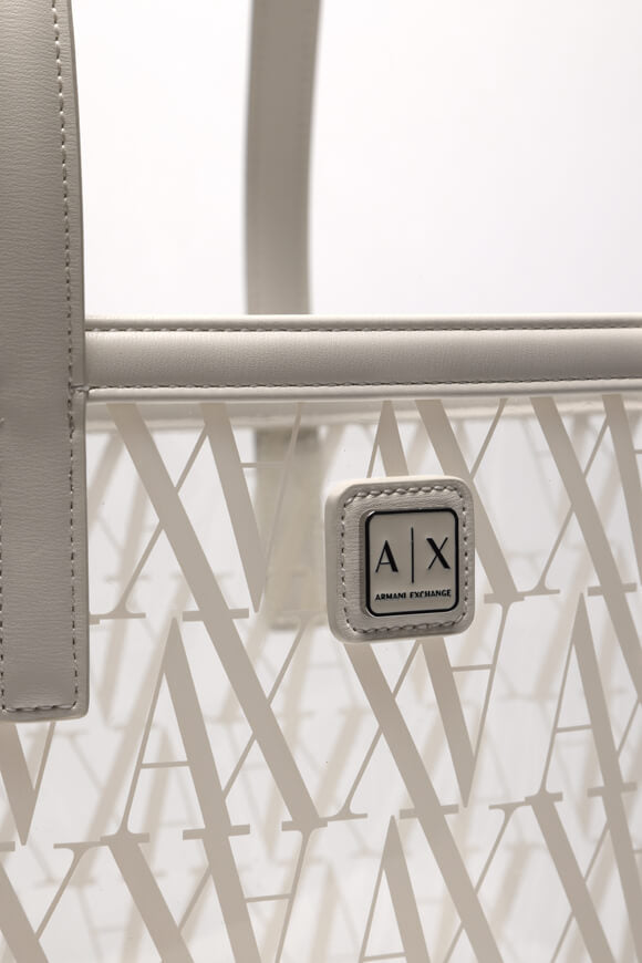 Shopper - Bianco + trasparente