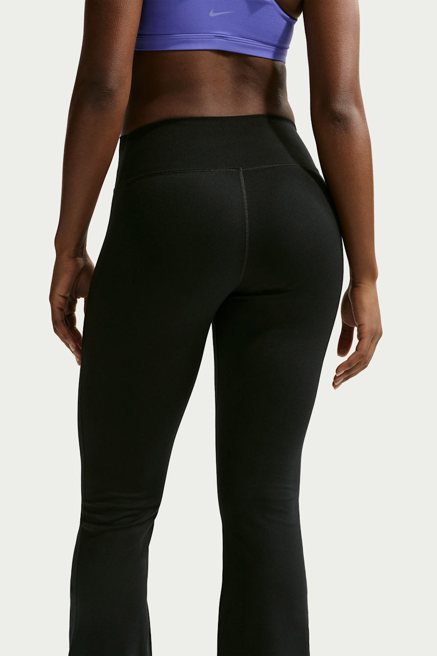 Flare Leggings - Black + White