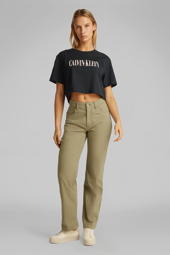 Varsity Oversize T-Shirt - Black